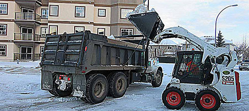 Snow haul away